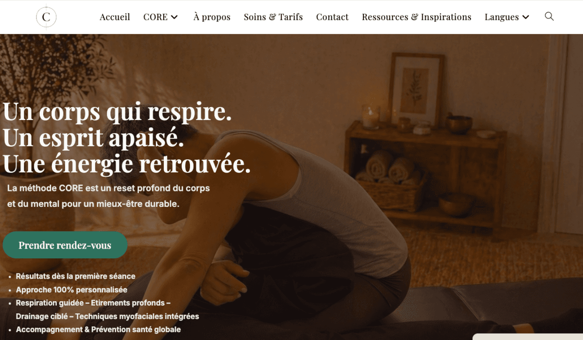 site internet methodcore.fr